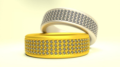 anneau de pneus 3d l'anneau juwelry b1z 2018 blender d'impression 3d print model - Mito3D