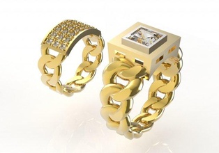 argolas joias 3d impressão modelo in 3dexport ouro joalheria anel diamante imprimível jóias prata esterlina platina gema brilhante sólido nobre homem mulher moda 3d print model - Mito3D