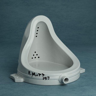 rmutt 1917 Brunnen di marcel Duchamp Skulptur mutt Kunstwerke Künstler Kunst 3d print model - Mito3D