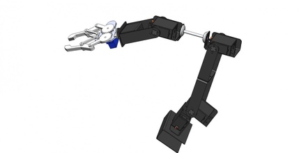 robotic arm robotic robot arm servo gripper