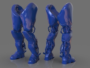 robotik bacaklar 3d yazdır model in figürinler 3dexport heykelcik figurine minyatürler robot robotlar gelecek geleceğe dönük vadeli işlemler future challenge bilimkurgu scfi fi sci bilim yıldız savaşları gemisi yabancı 3d print model - Mito3D
