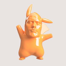 Felsen Pikachu 3d print model - Mito3D