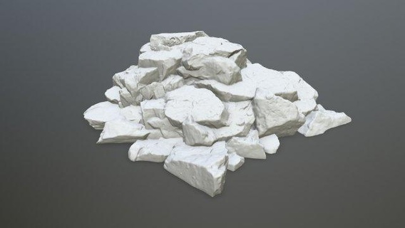 pedras jogos acessórios Rocha pedra penhasco monte montanha musgo Mosy neve areia deserto floresta 3d print model - Mito3D