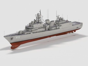 kaya eulji mundeok ddh 972 3d model in savaş gemisi 3dexport firkateyn yok edici kdx 1 donanma rokn gwanggeto kore gemi askeri 3d print model - Mito3D