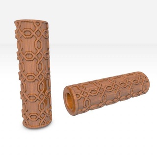 rolo carimbo rsraj10 mão Ferramentas textura polímero cerâmica padeiro argila cortador biscoitos faça passatempo 3d print model - Mito3D