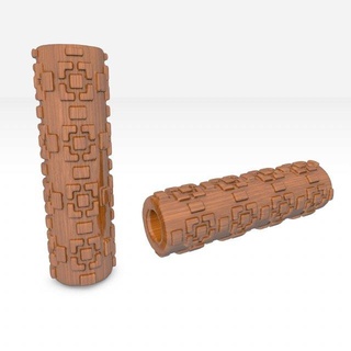 rouleau timbre rsraj32 main outils texture polymère poterie boulanger argile coupeur biscuits DIY loisir 3d print model - Mito3D