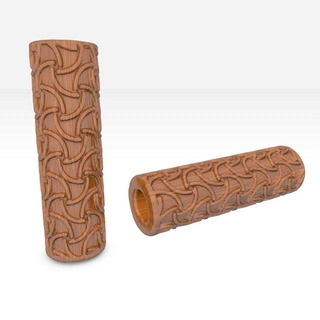 rouleau timbre rsraj7 main outils texture polymère poterie boulanger argile coupeur biscuits DIY loisir 3d print model - Mito3D