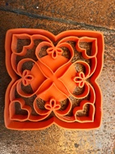 romantik kalpler kurabiye kesici kalıbı cookie cutter cookies Kurabiye sevgili sevgililer Sevgililer Günü valentine kalp Şubat 3d print model - Mito3D