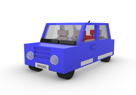 rome toys automobile car design italy 3d 3dprint toy kid fun enjoy 3d print model - Mito3D