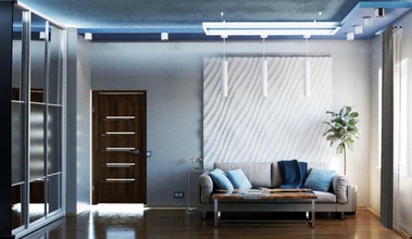 chambre de la maison des chambres canapé placard soleil 3d print model - Mito3D