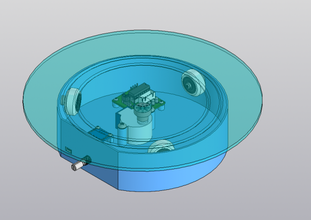 rotierend tabelle 3d drucken modell robotik 3dexport 3d print model - Mito3D