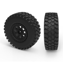 rough terrain tire truck wheel scale mold car double diecast toy vehicle cars rc offroad 4x4 heavyduty heavy 3d print model - Mito3D