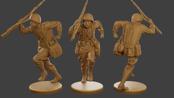 russian soldier ww2 r3 004 figurines action-figure miniature-soldiers toy-soldiers military-miniatures historical-soldiers scale-model-soldiers miniature-war-gaming beautiful-soldier warrior-girl war-figurines battle-scene-miniatures small-scale-soldiers female-warrior warrior-princess brave-heroine stunning-warrior mighty-female-fighter 3d print model - Mito3D