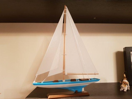 navegación barco escala modelo juguetes mar Oceano vela Embarcacion yate embarcación agua velero juguete 3d 3d print model - Mito3D