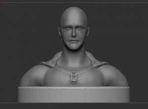 saitama coup poing homme 3d impression modèle in sculpture 3dexport onepunchman artiste 3d print model - Mito3D