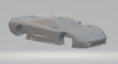 saleen s7 diecast slot car slotcar hotwheels tuning stl hot race jugetes wrc rally supercars cars 3d print model - Mito3D