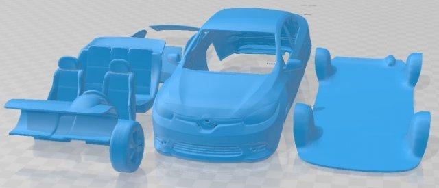 samsung sm3 2017 yazdırılabilir araba otomotiv yuva ölçülü Tamiya rc miniz hobi mikro 3d print model - Mito3D