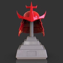 samurai helmet 3d print model in memorabilia 3dexport warrior replica 3dprint 3dprinting 3dprinted toy toys shogun shogunate replicated armor armored armory classic history japan japanese japanese-style 3d print model - Mito3D