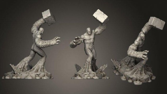 Sandmann Skulptur Statue Wunder Traum Kunst Zahl Figur Superheld Held Comics Skulpturen Spiele Spielzeuge 3d print model - Mito3D