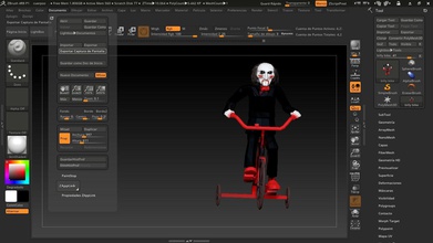 3d impression modèle in anatomie 3dexport terreur film personnage bicyclette 3d print model - Mito3D
