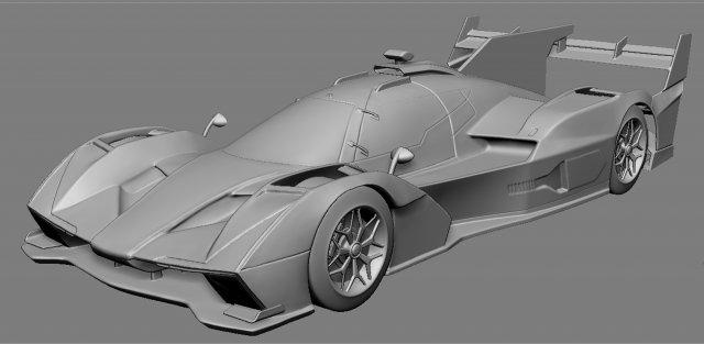 sc63 racecar 2024 toys stl 3d print 3d print model - Mito3D