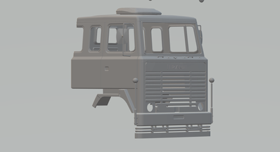 scania 111 lk 3d stampa modello in veicolo 3dexport casa treno diorama pressofuso caldo hotwheels ruote fessura macchina chevy gmc sierra 3d print model - Mito3D
