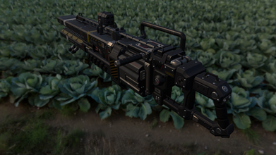 scifi plasma schiene 3d modell artillerie 3dexport spieleentwickler vr ar spiel ps4 film 3d print model - Mito3D