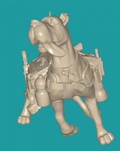 Scooby scooby doo 3d print model - Mito3D