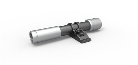 dürbün Kostüm oyunu Lazer 11 optik Optik kapsam oyuncak Yazdır yazdırılabilir 3d print model - Mito3D