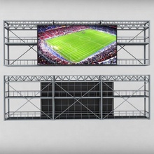 çetele stadyum tv led ekran 3d model in 3dexport futbol insanlar çevre alan puan yazı tahtası beyzbol spor poli kalabalık basketbol hedef arena hokey tron 3d print model - Mito3D