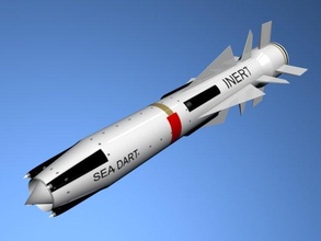 meer pfeil rakete frei 3d modell artillerie 3dexport 3d print model - Mito3D