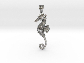 sea horse pendant animals 3d print model - Mito3D