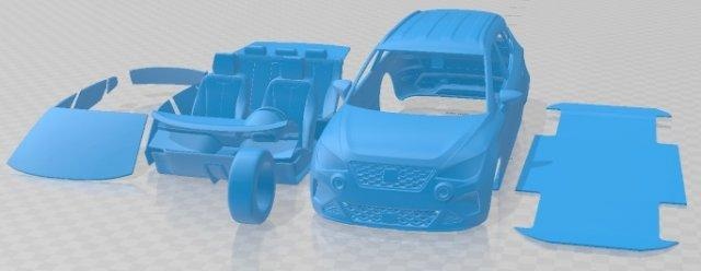 asiento arona 2022 imprimible coche vehiculo automotor espacio scalextric Tamiya rc miniz pasatiempo micro fundido presión 3d print model - Mito3D