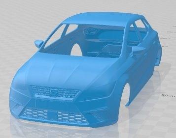 sitz ibiza 2022 druckbar körper wagen 3d drucken modell automobil 3dexport slot scalextric tamiya rc miniz hobby mikro 3d print model - Mito3D