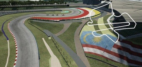 sepang international circuit malaisie 3d modèle in course piste 3dexport courses obj fbx polygone jeu formula1 f1 3d print model - Mito3D