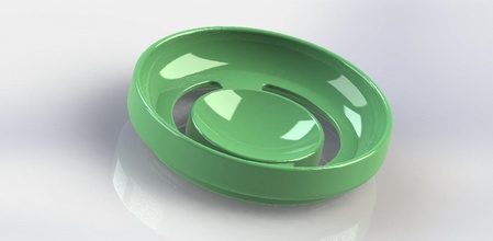 separar huevo cocina herramienta comer 3d print model - Mito3D
