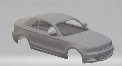 dizi 1 çevrilebilir döküm slot car slotcar yuva araba Sıcak tekerlekler rc 3d print model - Mito3D