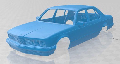 dizi 7 1982 yazdırılabilir vücut araba yuva ölçülü Tamiya rc miniz hobi mikro 3d print model - Mito3D