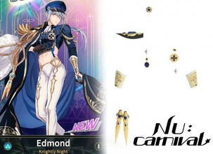 set cosplay accessories edmond game nucarnival carnival 3d print model - Mito3D