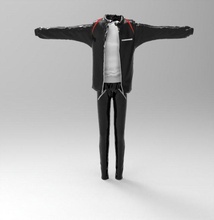 set outfit- jacket- shirt- pant 3d model in clothing 3dexport clothes cloth character human body furniture vehicle sword car stylized food animal tree outfit shirt jacket 3d print model - Mito3D