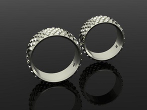 set ring04 gold gem pendant ring gematone earring neclace jewell jeweller jewellery 3d print model - Mito3D