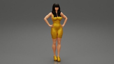 sexy woman tight dress sexy woman dress girl pose body character human female anatomy statue sculpture morph adult erotic figure fashion standing office people