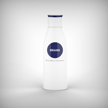 shampoo Fläschchen gedruckt werden Flasche Kolben kosmetische 3dprinting 3d print model - Mito3D