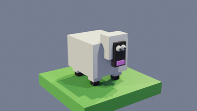 mouton animal 3d print model - Mito3D
