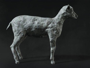 ovelha escultura 3d modelo in 3dexport arte estátua figura animal estatueta natureza animais 3dsmax esculpir 3d print model - Mito3D