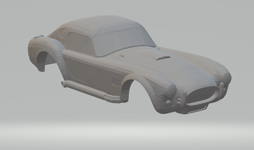 shelby cobra race slot car diecast slotcar hotwheels dodge racecar 3d print model - Mito3D