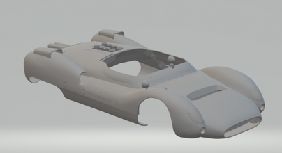 shelby cooper monako kral kobra 3d yazdır model in araç 3dexport döküm slot car slotcar yuva araba sıcak tekerlekler rc 3d print model - Mito3D