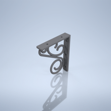 imitation wrought iron bracket 3d print model in accessories 3dexport shelf support counter 3d print model - Mito3D