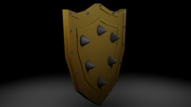 shield 3d print model - Mito3D