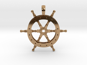 navio roda pingente 3d print model - Mito3D
